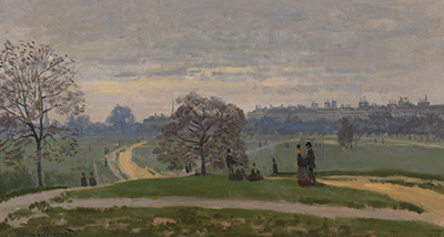 Hyde Park Claude Monet